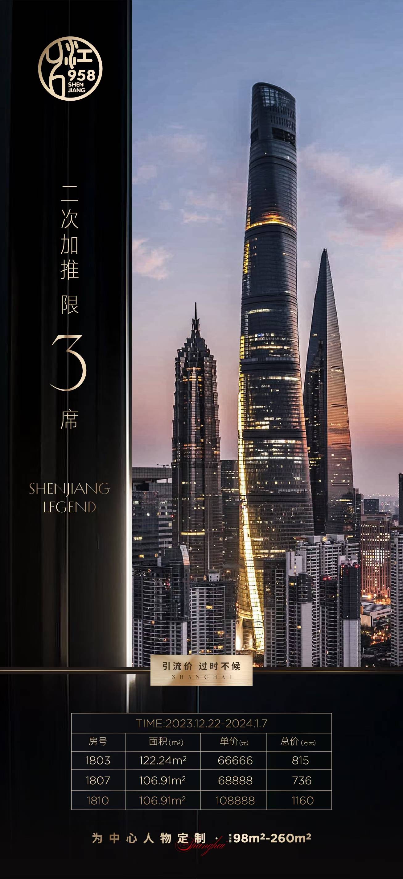 陸家嘴申江958 都市天際線下的理想棲居